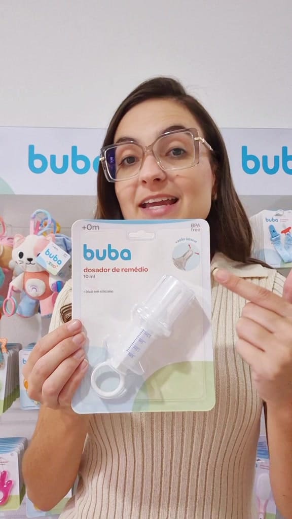 Dosador de Remédio para Bebê Buba
